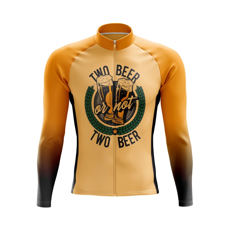Two Beer Long Sleeve Cycling Jersey S Regular