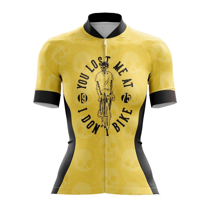 You Lost Me Female Cycling Jersey S No Pockets