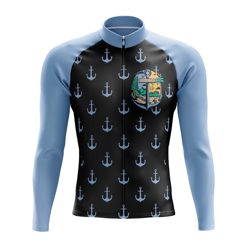 Anchors Long Sleeve Cycling Jersey S Regular