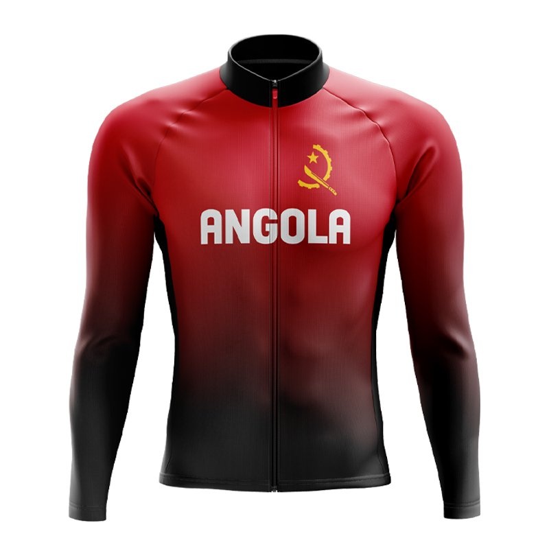 Angola Long Sleeve Cycling Jersey S Regular