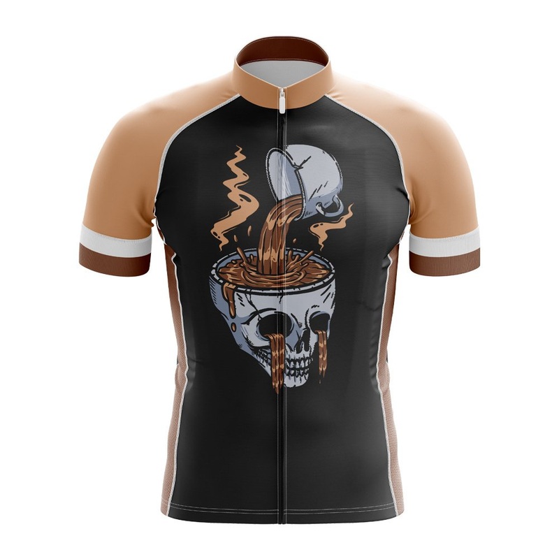 Coffee Skull Cycling Jersey S