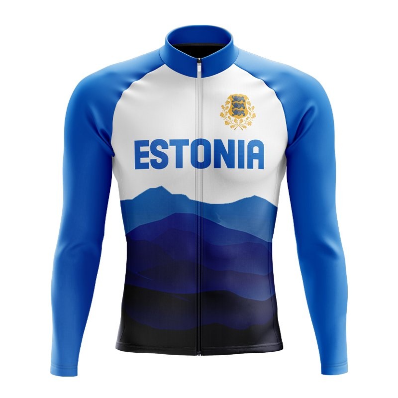 Estonia Long Sleeve Cycling Jersey S Regular