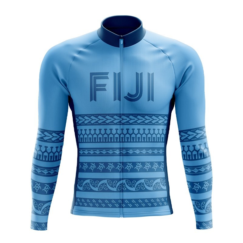 Fiji Long Sleeve Cycling Jersey S Regular