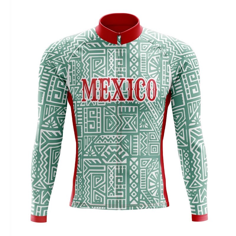 Mexico Long Sleeve Cycling Jersey S Regular