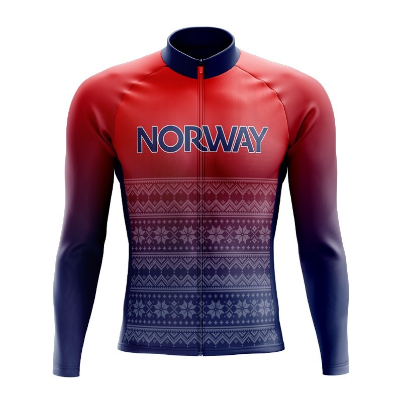 Norway Long Sleeve Cycling Jersey S Regular