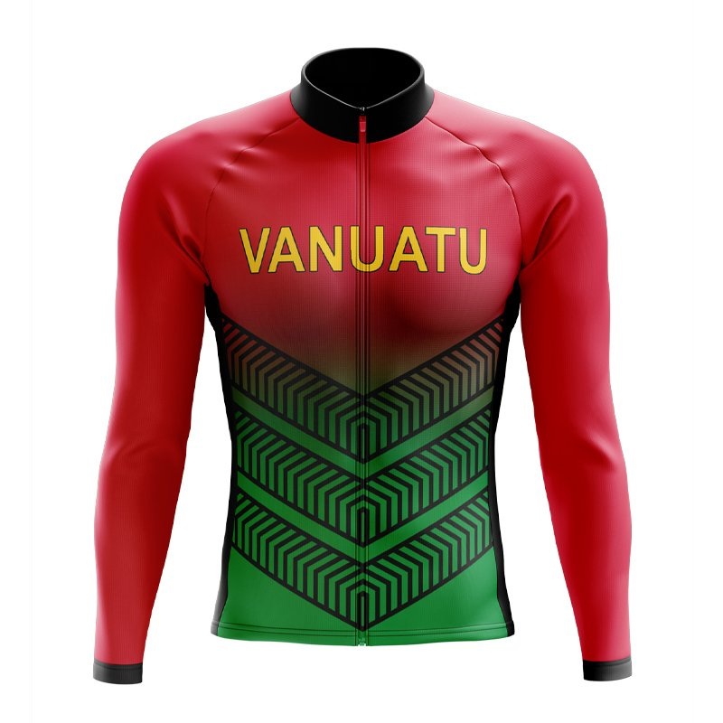 Vanuatu Long Sleeve Cycling Jersey S Regular