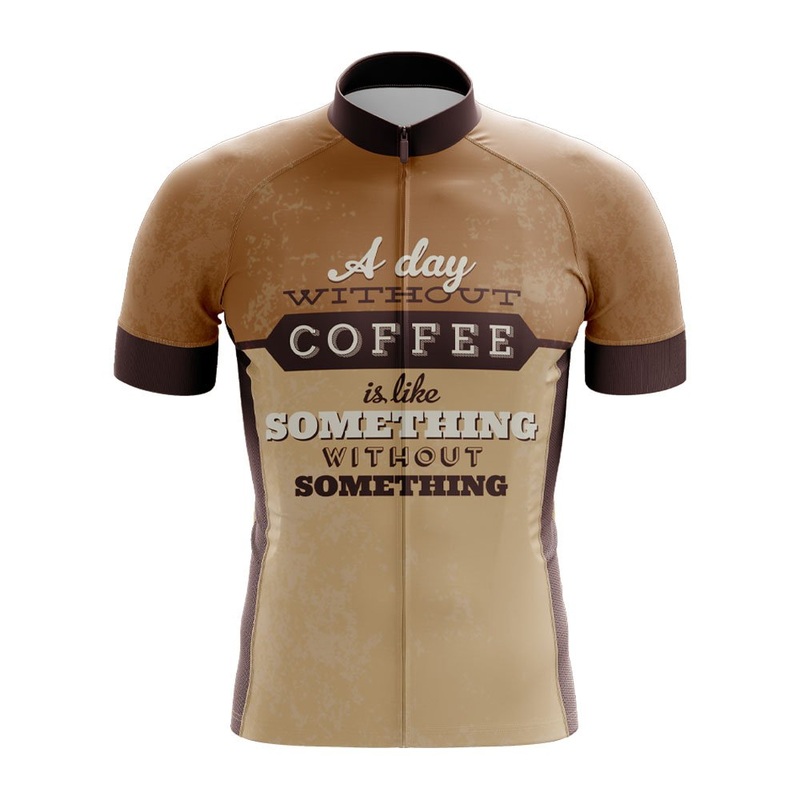 A Day Without Coffee Cycling Jersey S