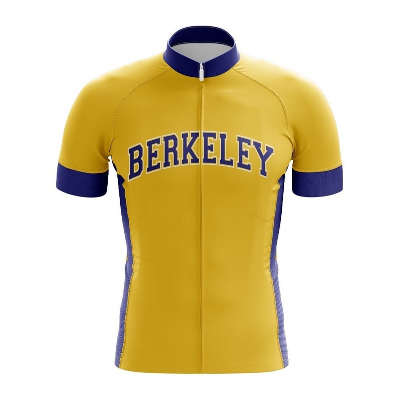 Berkeley Cycling Jersey S Yellow