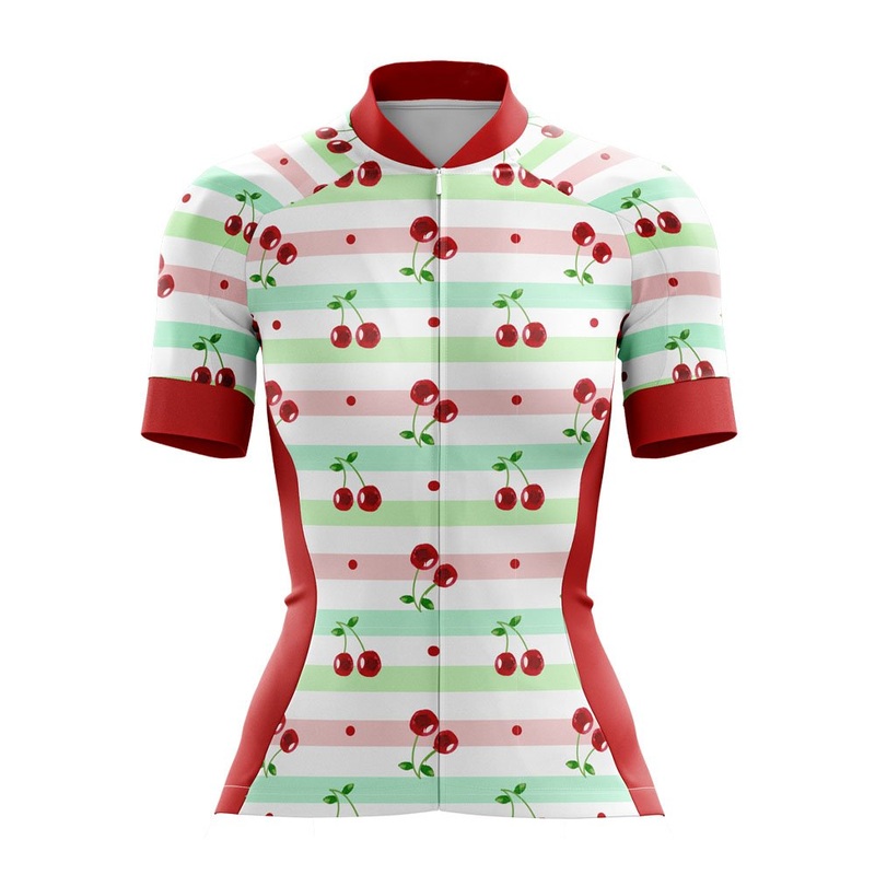 Cherry Lady Cycling Jersey S