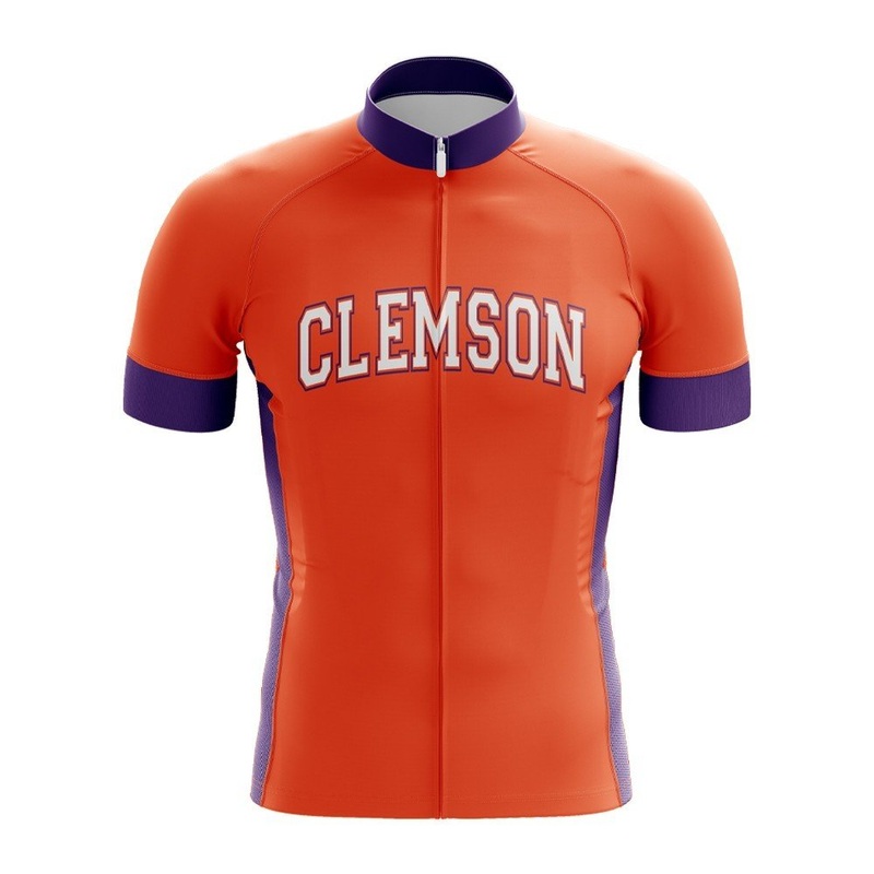 Clemson Cycling Jersey S Orange