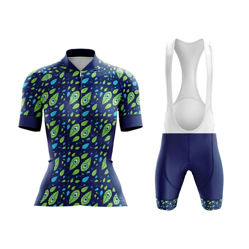 Feather Eyes Female Cycling Kit S