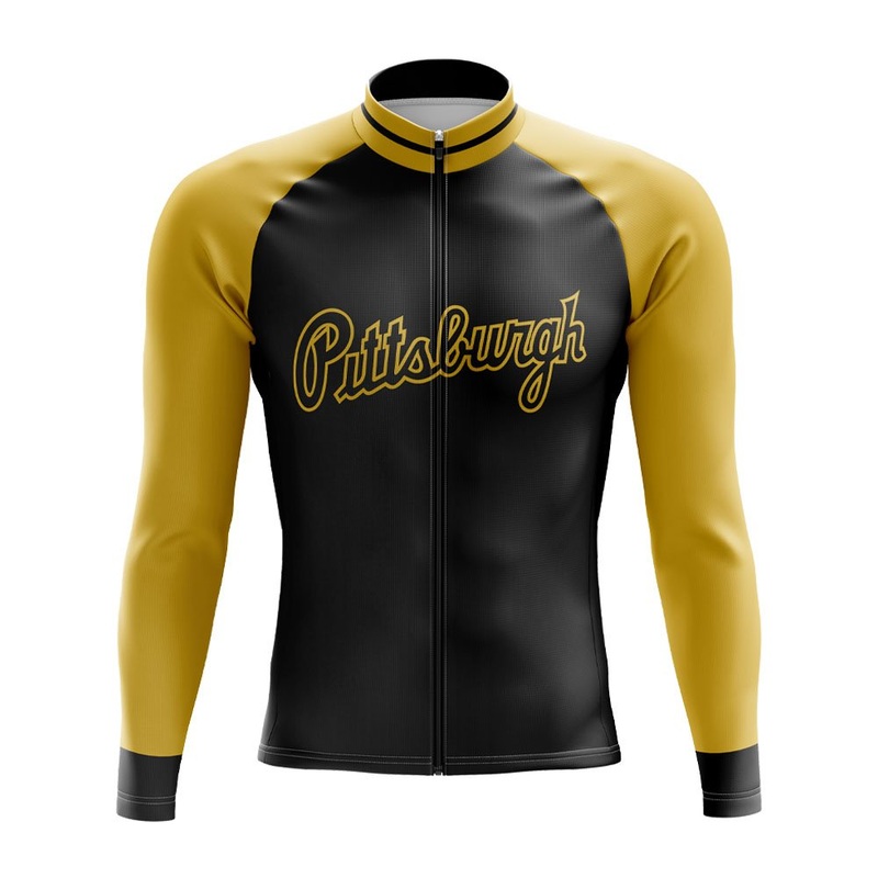 Pittsburgh Long Sleeve Cycling Jersey S Regular