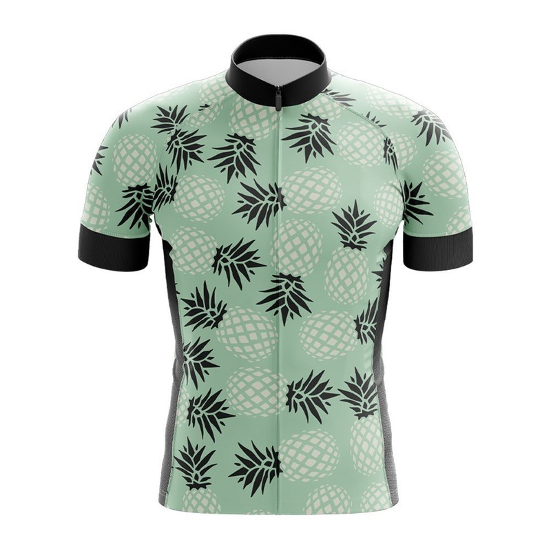 Sage Green Pineapple Cycling Jersey S
