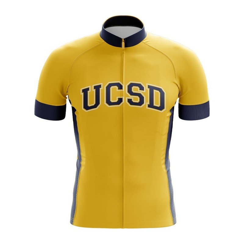UCSD Cycling Jersey S Yellow