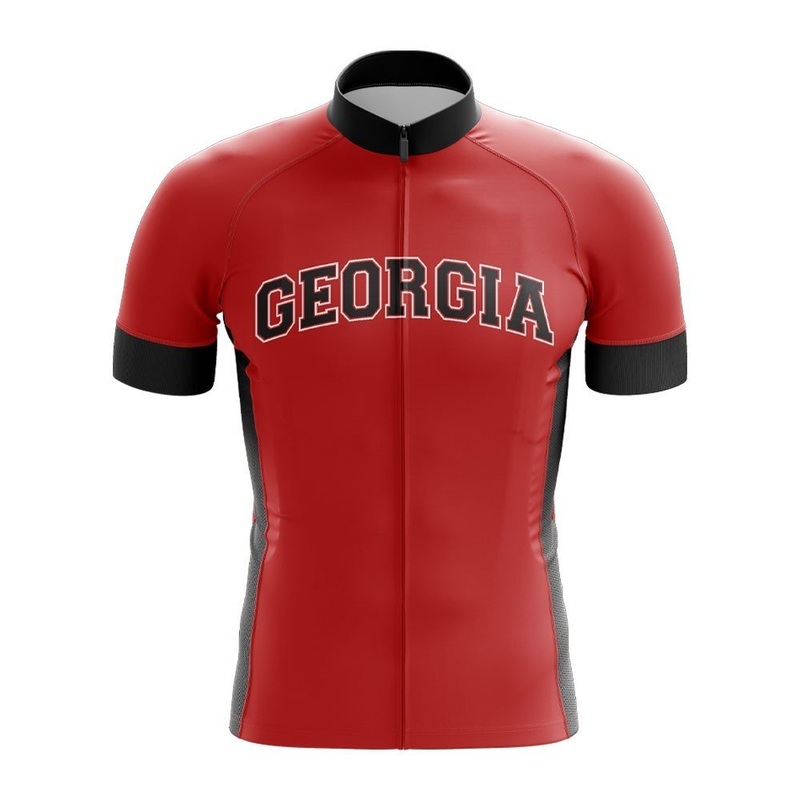 University Of Georgia Cycling Jersey S Black