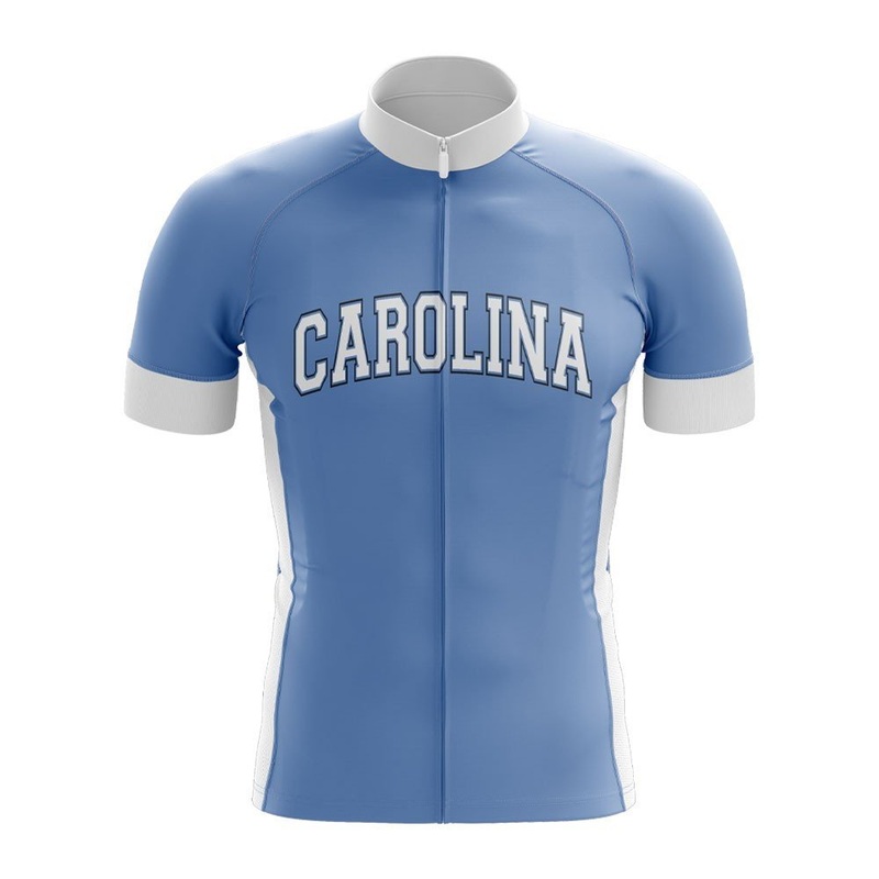 University Of North Carolina Cycling Jersey S Blue