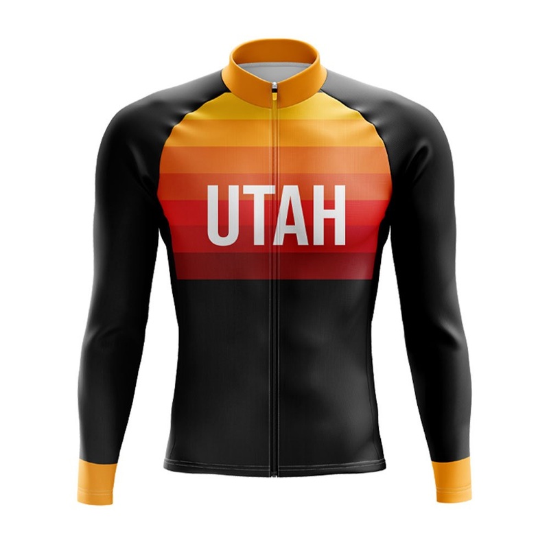 Utah Long Sleeve Cycling Jersey S Regular