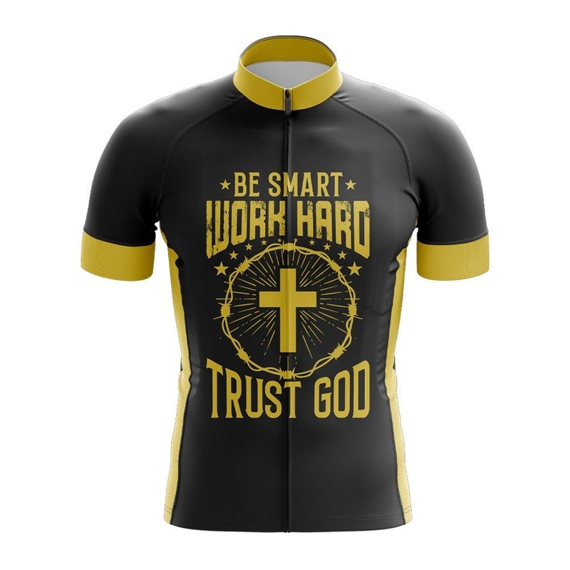 Work Hard Trust God Cycling Jersey S
