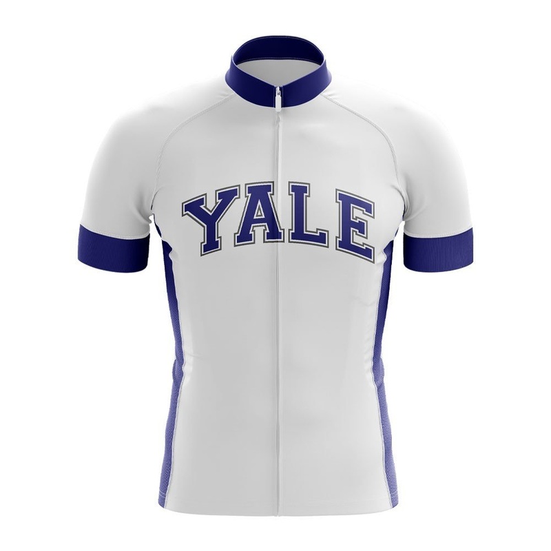 Yale Cycling Jersey S White