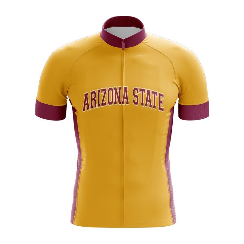 Arizona State Cycling Jersey S Yellow