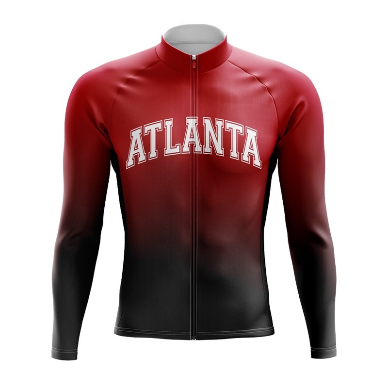 Atlanta Football Long Sleeve Cycling Jersey S
