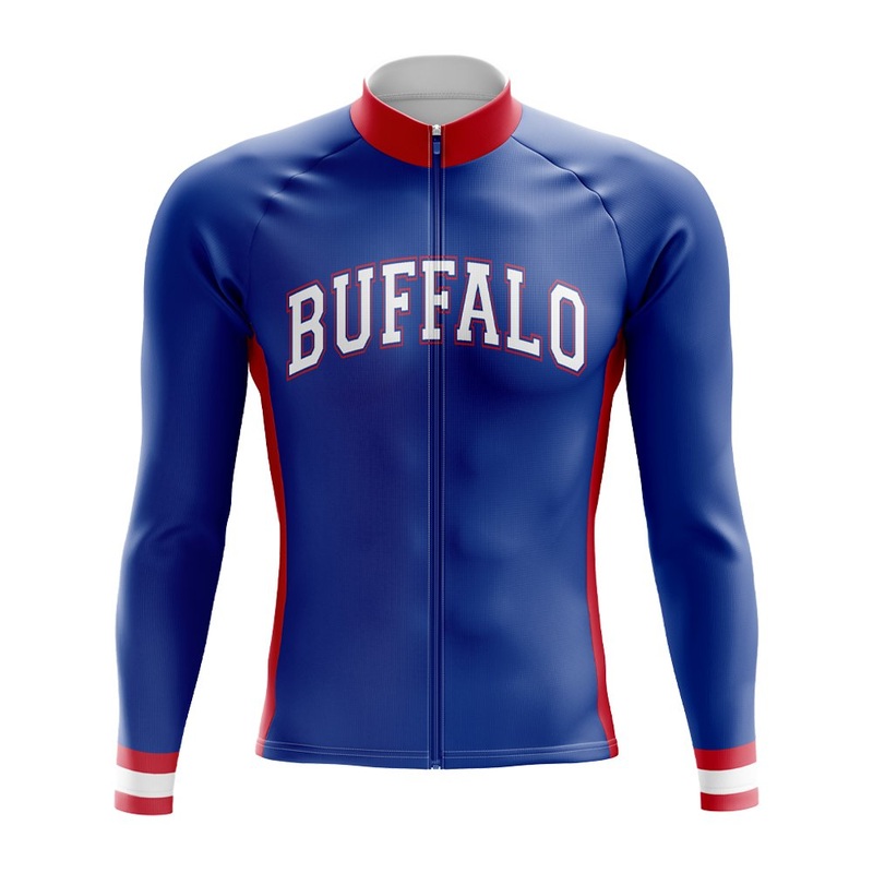 Buffalo Football Long Sleeve Cycling Jersey S