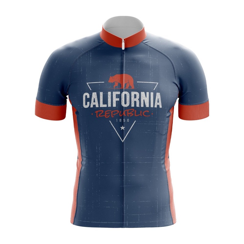 California Republic Bear Cycling Jersey S