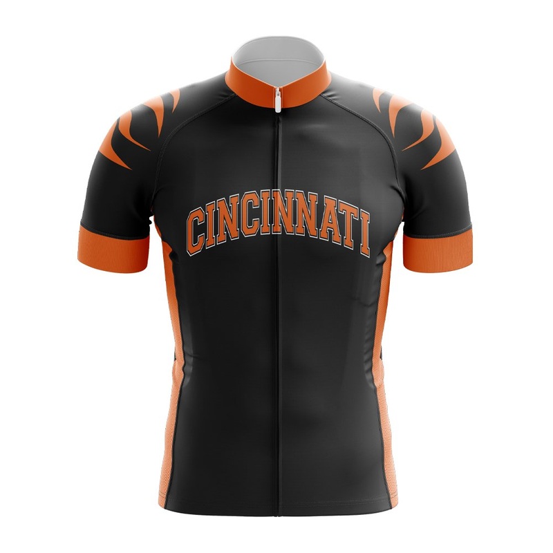 Cincinnati Football Cycling Jersey S Black