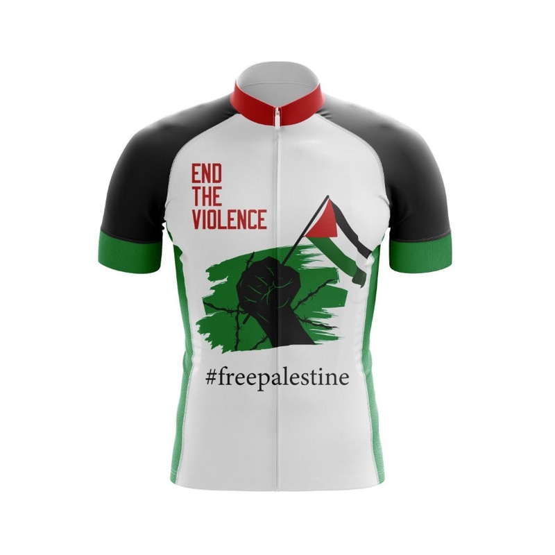 Free Palestine Cycling Jersey S