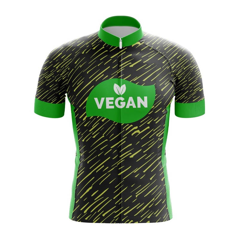 Matcha Vegan Rider Cycling Jersey S