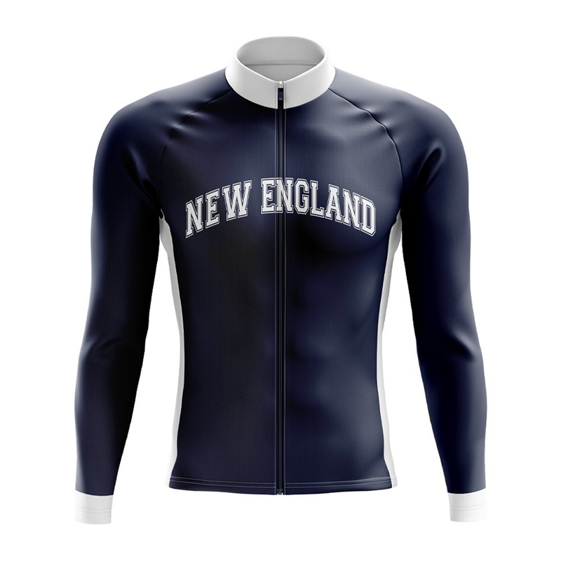 New England Football Long Sleeve Cycling Jersey S