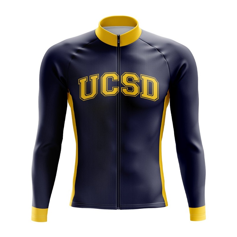 UCSD Long Sleeve Cycling Jersey S