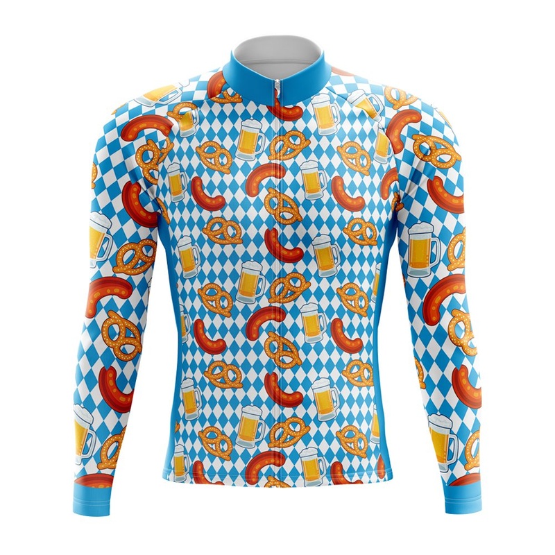 Bavaria Festive Long Sleeve Cycling Jersey S