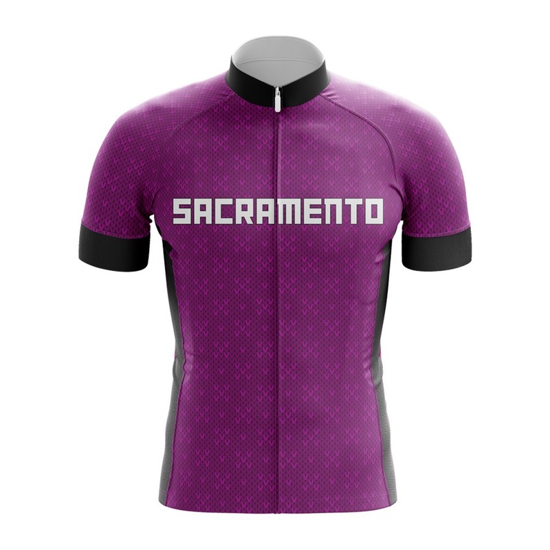 Sacramento Purple Cycling Jersey S