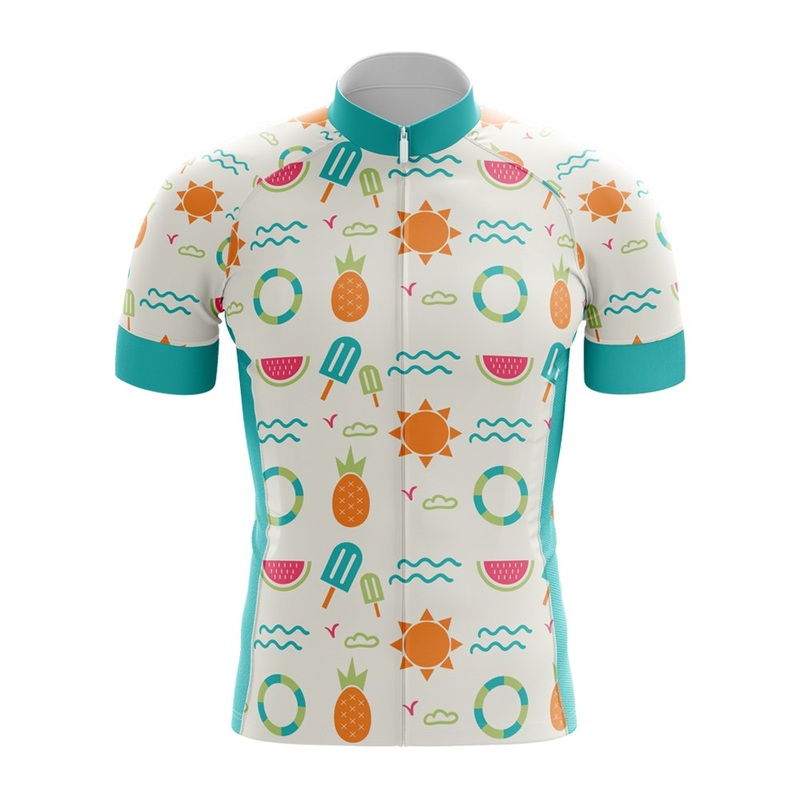 Summer Ice Cream Bicycle Jersey S