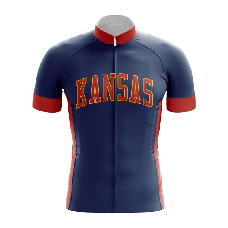 University of Kansas Cycling Jersey S