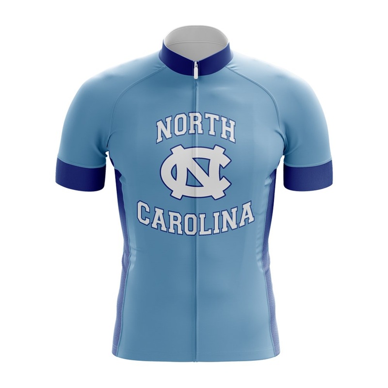 University of North Carolina Bicycle Jersey S Light Blue
