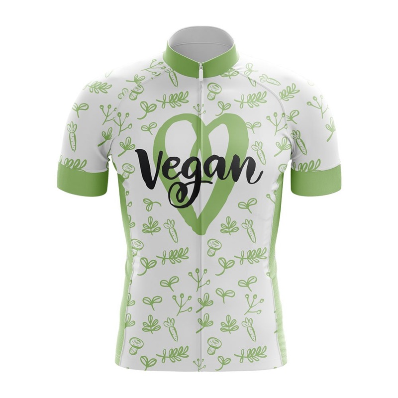Vegan Pretzel Heart Cycling Jersey S