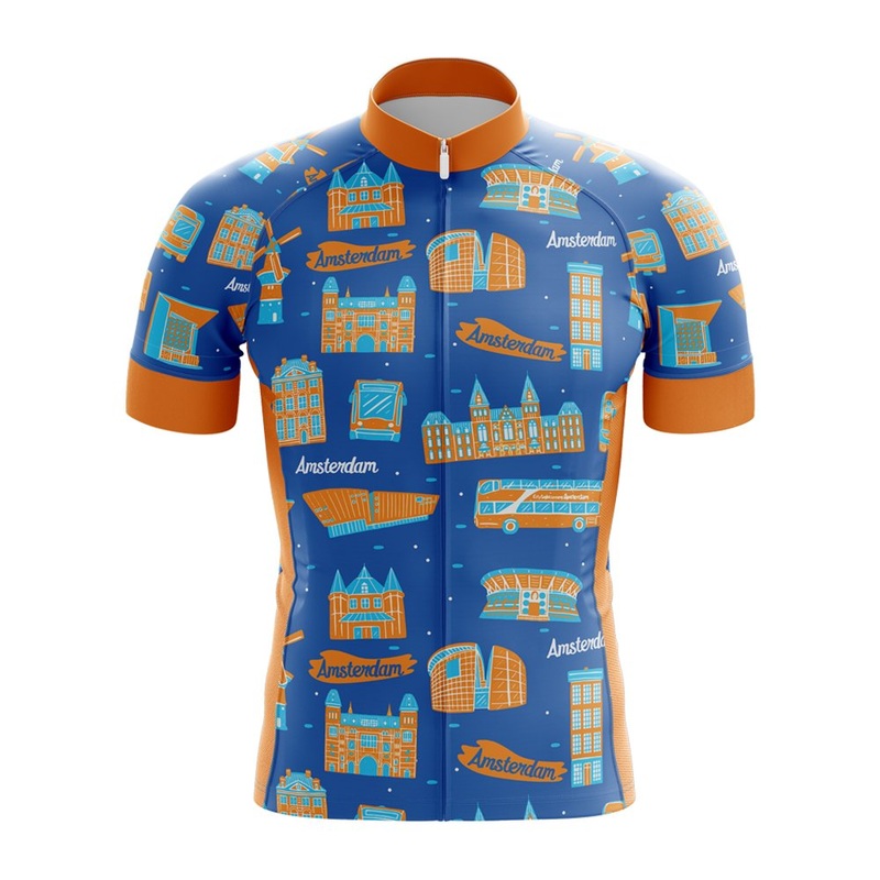 Amsterdam City Cycling Jersey S