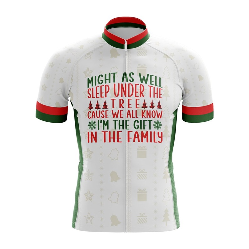Best Gift in the Family Cycling Jersey S White