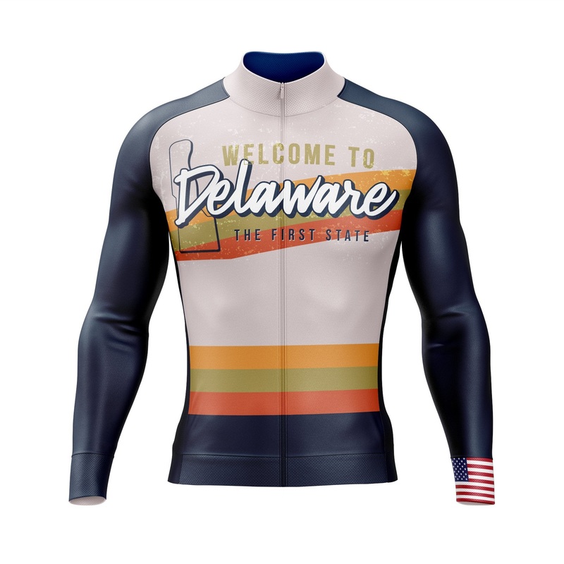 Delaware Long Sleeve Cycling Jersey S