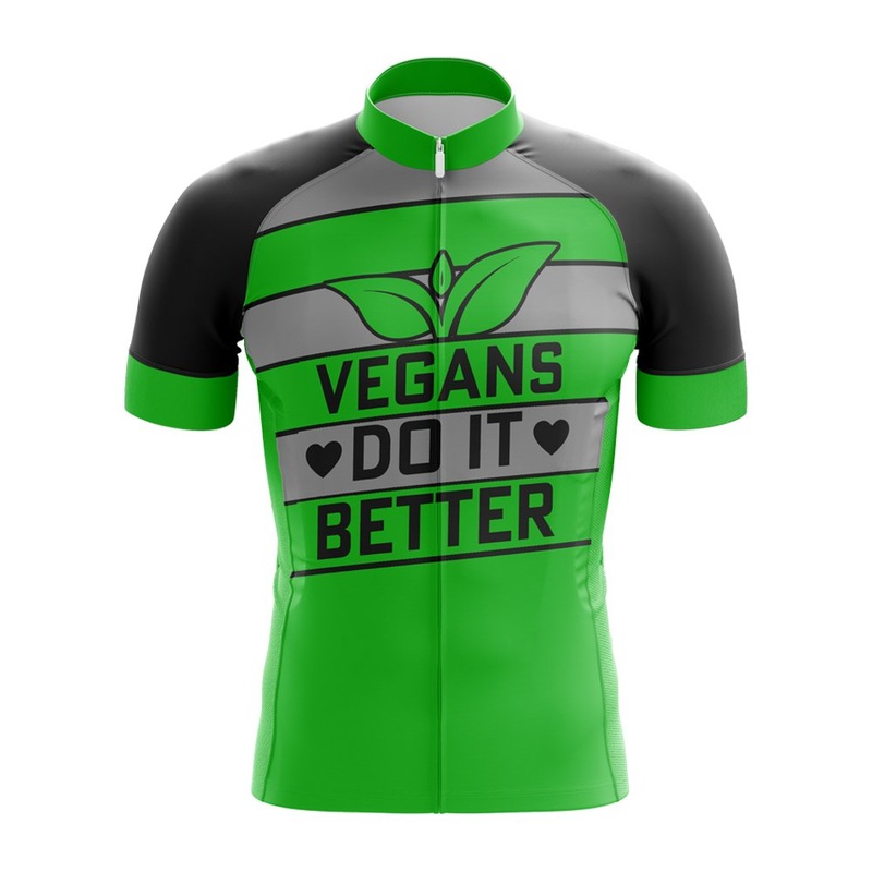 Vegans Do It Better Bicycle Jersey S