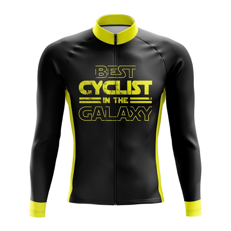 Best Cyclist in the Galaxy Long Sleeve Cycling Jersey S