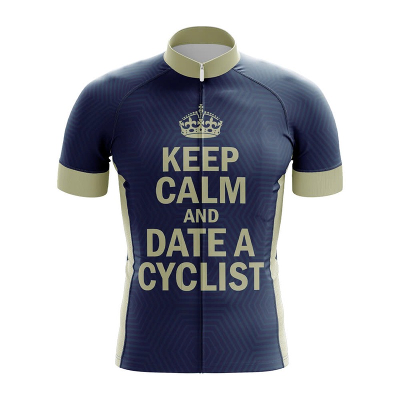 Date a Cyclist Cycling Jersey S