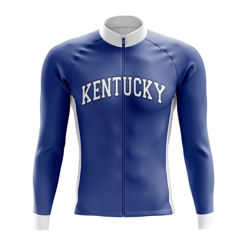University of Kentucky Long Sleeve Cycling Jersey S