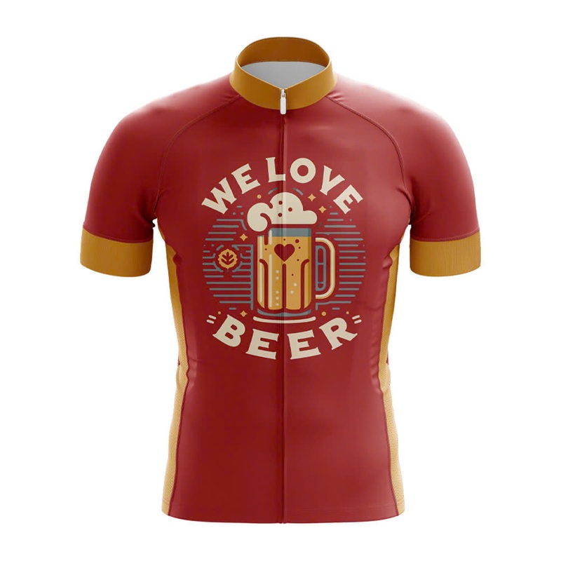 We Love Beer Men’s Cycling Jersey S