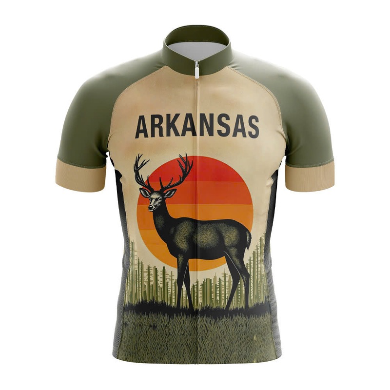 Arkansas Deer Cycling Jersey S