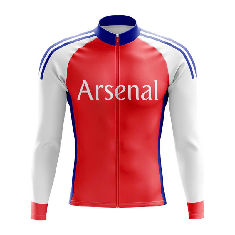 Arsenal Long Sleeve Cycling Jersey S