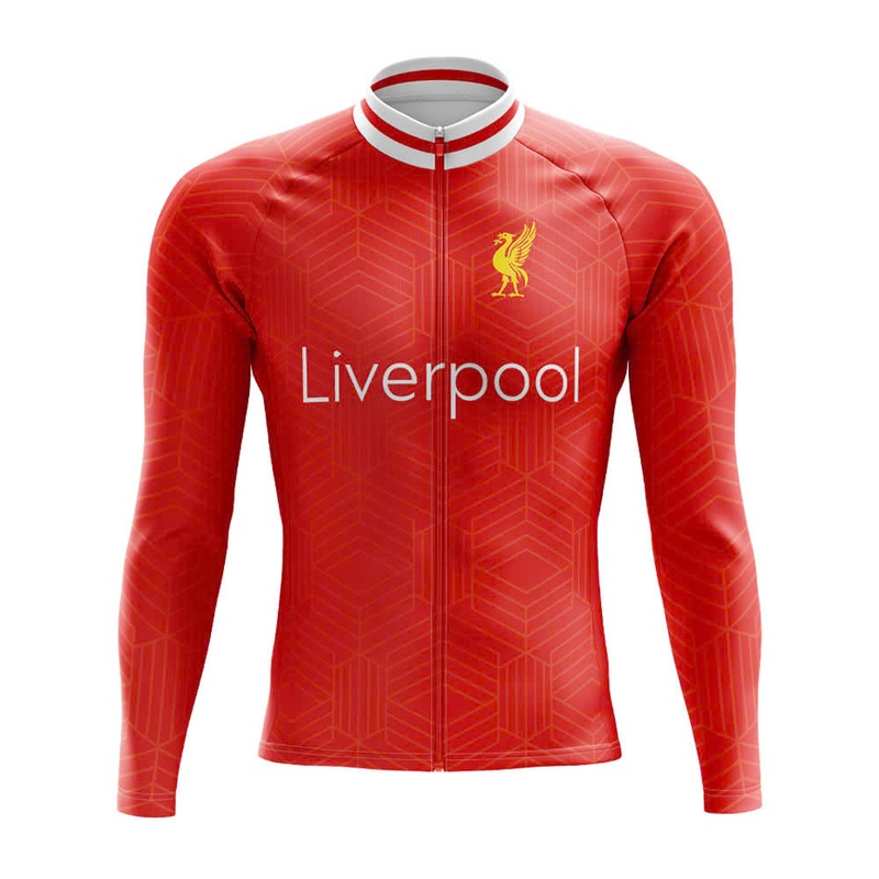 Liverpool Long Sleeve Cycling Jersey S