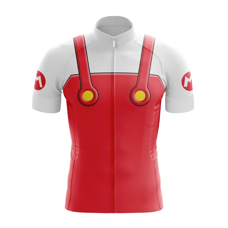 Mario Fire Cycling Jersey S